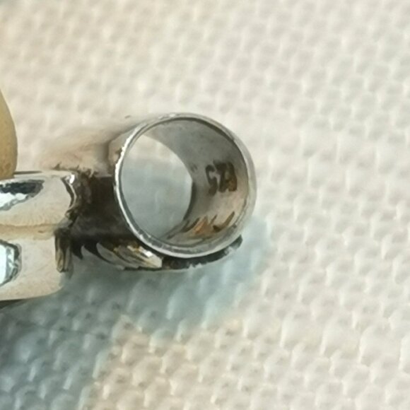 NWT Sterling Silver Garnet pendant for necklace - Picture 2 of 8